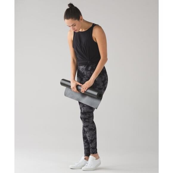 Lululemon Wunder Under Pant Hi-Rise Shibori In Shibori Black Dark Carbon Size 6 - Picture 2 of 6